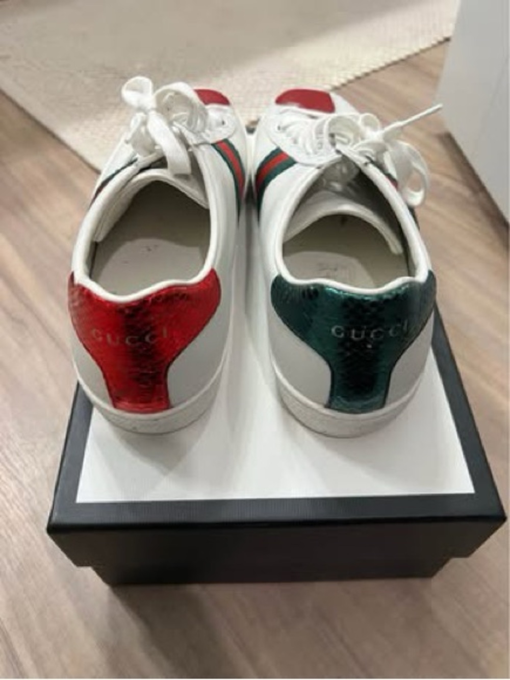 Gucci Sneakers Shoes Women’s Size 38 - Picture 3 of 8